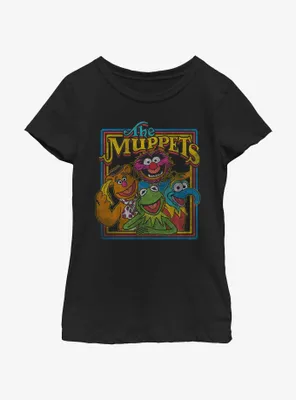 Disney The Muppets Retro Muppet Poster Girls Youth T-Shirt