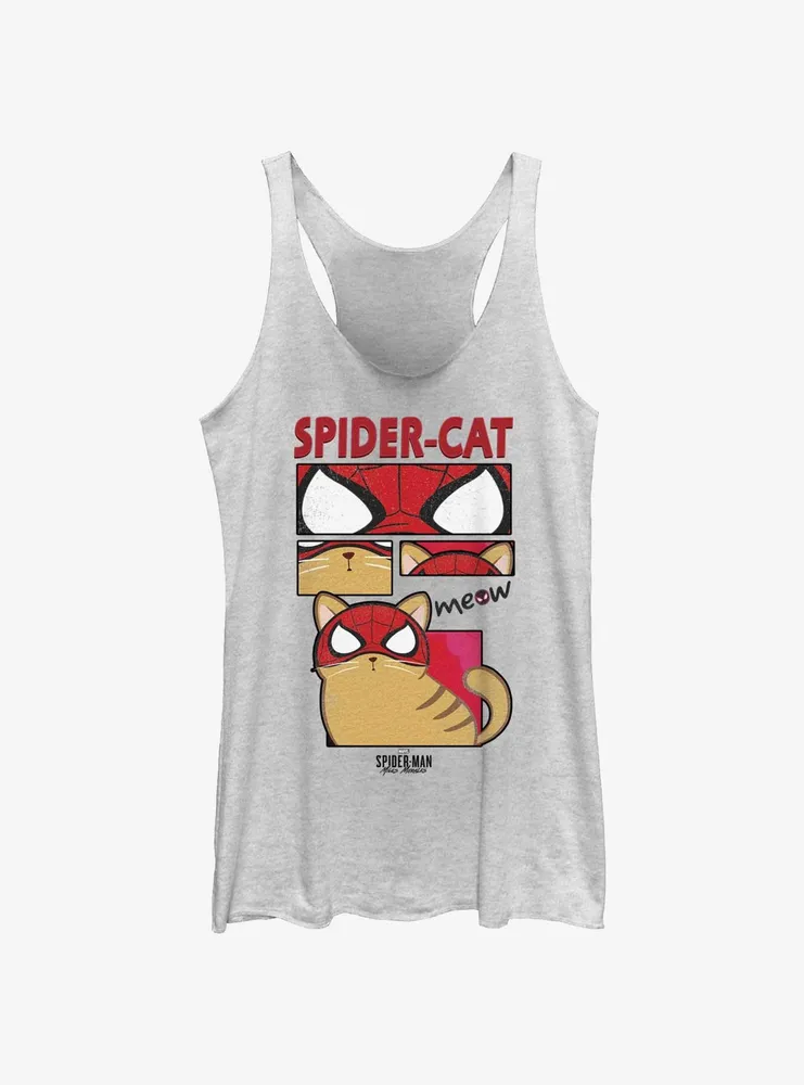 Marvel Spider-Man: Across the Spider-Verse Spider-Cat Womens Tank Top