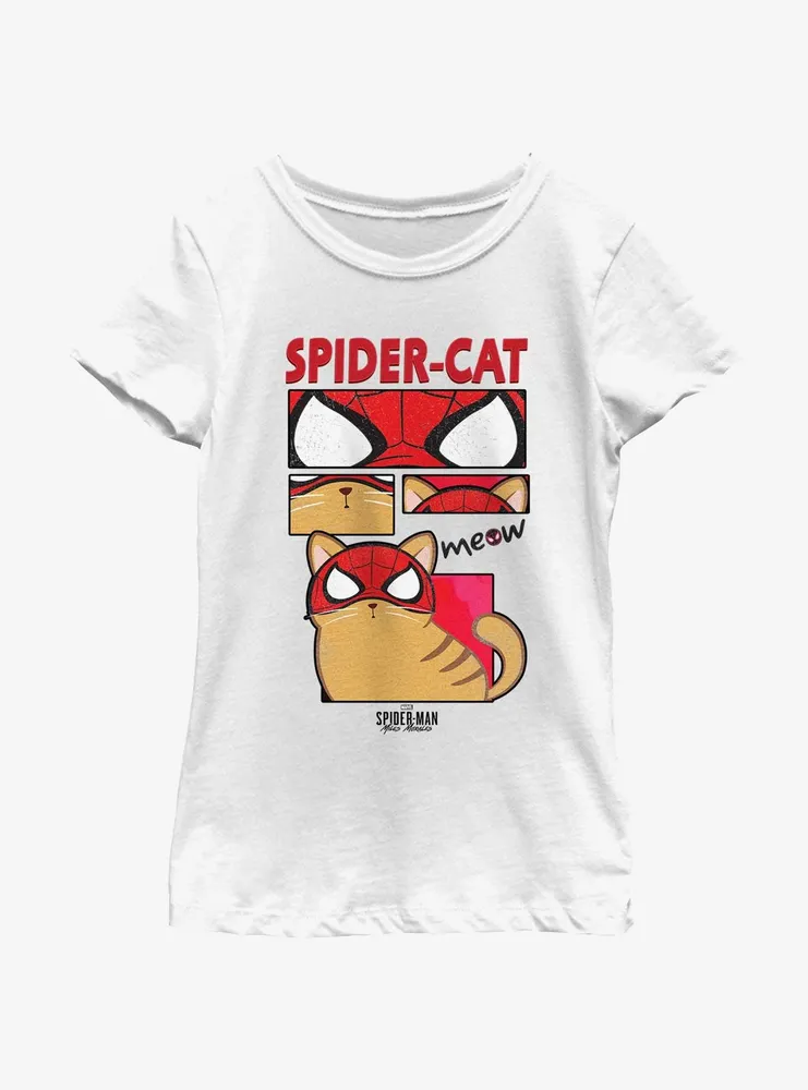 Marvel Spider-Man: Across the Spider-Verse Spider-Cat Girls Youth T-Shirt