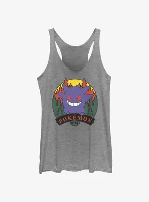 Pokemon Gengar Forest Attack Womens Tank Top