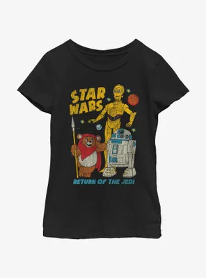 Star Wars Walk The Ewok Girls Youth T-Shirt