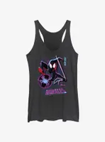 Marvel Spider-Man: Across the Spider-Verse Street Swing Miles Morales Womens Tank Top