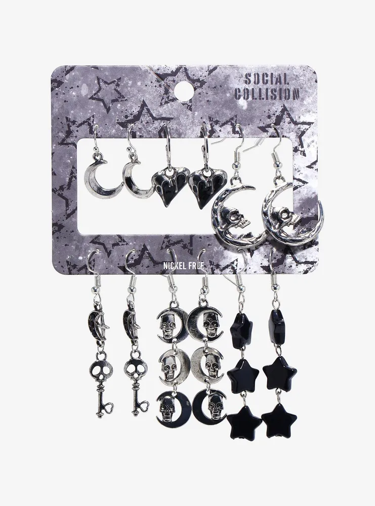 Social Collision Dark Celestial Earring Set