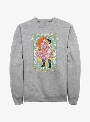Disney The Little Mermaid Ariel and Eric Ever After Sweatshirt