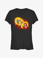 Disney The Little Mermaid Ursula Transformation Girl's T-Shirt