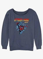 Marvel Spider-Man-2099 Girls Slouchy Sweatshirt