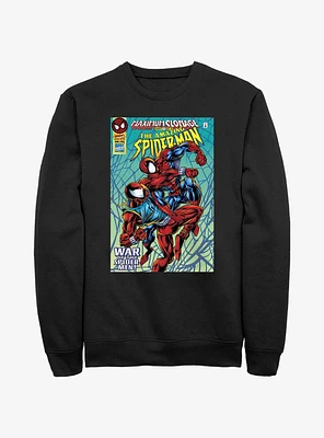 Marvel Spider-Man Clone Wars Comic Cover Sweatshirt