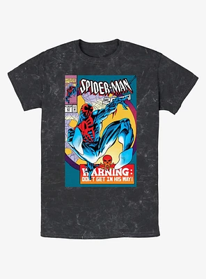 Marvel Spider-Man: Across the Spider-Verse O'Hara 2099 Comic Cover Mineral Wash T-Shirt