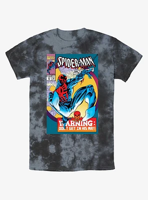 Marvel Spider-Man: Across the Spider-Verse O'Hara 2099 Comic Cover Tie-Dye T-Shirt