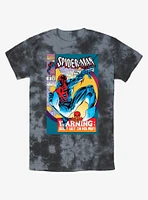 Marvel Spider-Man: Across the Spider-Verse O'Hara 2099 Comic Cover Tie-Dye T-Shirt