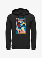 Marvel Spider-Man: Across the Spider-Verse O'Hara 2099 Comic Cover Hoodie