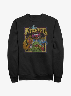 Disney The Muppets Retro Muppet Poster Sweatshirt
