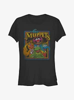 Disney The Muppets Retro Muppet Poster Girls T-Shirt