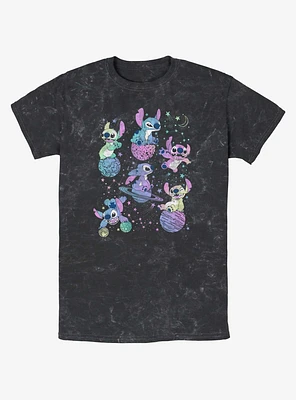 Disney Lilo & Stitch Planetary Mineral Wash T-Shirt