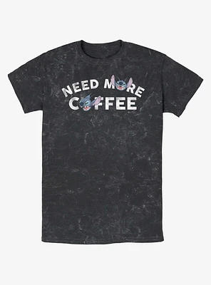 Disney Lilo & Stitch Need More Coffee Mineral Wash T-Shirt