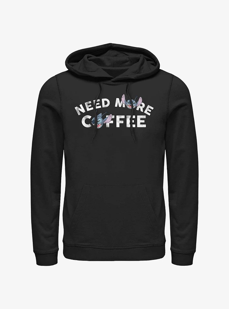 Disney Lilo & Stitch Need More Coffee Hoodie