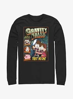 Disney Gravity Falls Trust No One Comic Cover Long-Sleeve T-Shirt