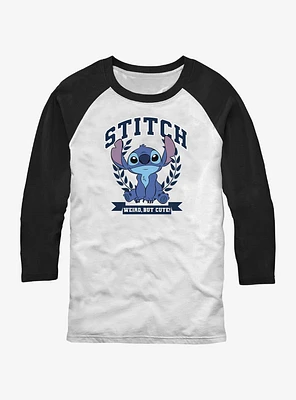 Disney Lilo & Stitch Weird But Cute Raglan T-Shirt