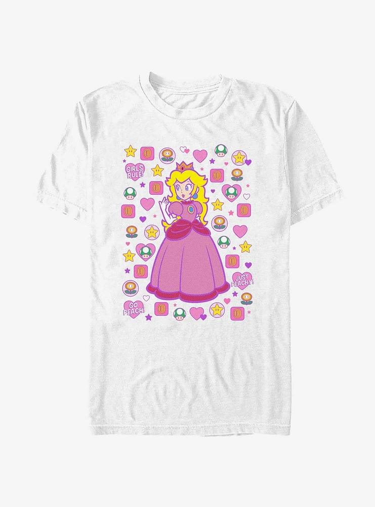 Mario Princess Peach T-Shirt