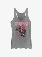 Marvel Spider-Man Spidey Pastel Girls Tank