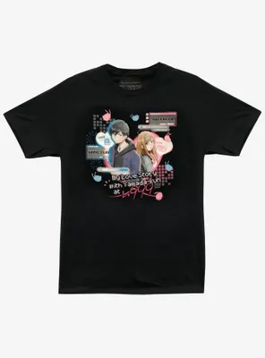 My Love Story With Yamada-Kun At Lv999 Game Boyfriend Fit Girls T-Shirt