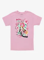 Sonic The Hedgehog Amy Sakura Boyfriend Fit Girls T-Shirt