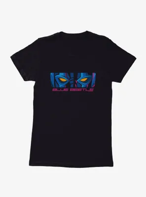Blue Beetle Eyes Womens T-Shirt
