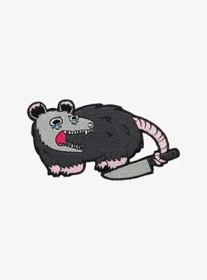 Crying Possum With Knife Patch