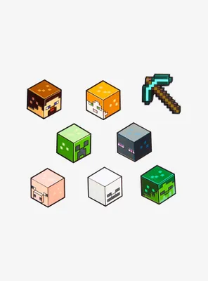 Minecraft Icons Blind Box Enamel Pin