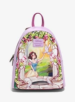 Loungefly Disney Snow White And The Seven Dwarfs Wishing Well Portrait Mini Backpack