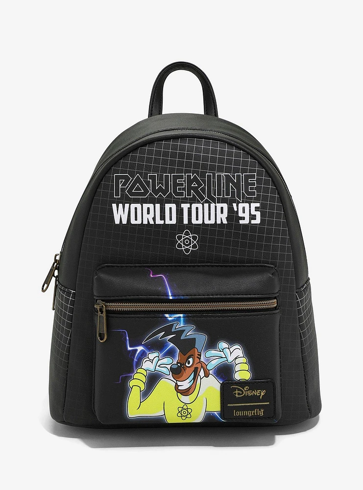 Loungefly Disney A Goofy Movie Powerline World Tour Mini Backpack