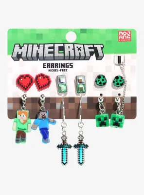Minecraft Icon Earring Set