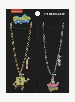 SpongeBob SquarePants Duo Best Friend Necklace Set
