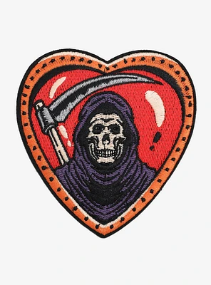 Grim Reaper Heart Patch