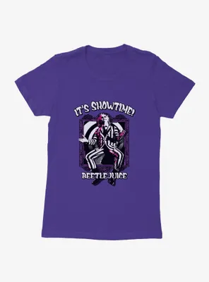 Beetlejuice It's Showtime! Womens T-Shirt