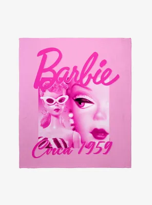 Barbie Circa 1959 Throw Blanket