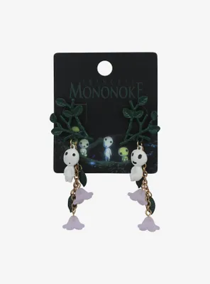 Studio Ghibli® Princess Mononoke Kodama Drop Earrings