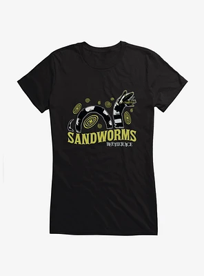 Beetlejuice Sandworms Girls T-Shirt