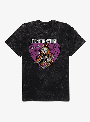 Monster High Skelita Calaveras Mineral Wash T-Shirt