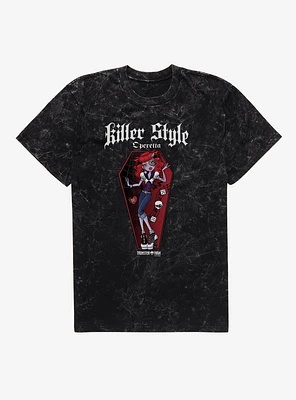 Monster High Operetta Killer Style Mineral Wash T-Shirt
