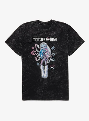 Monster High Abbey Bominable Mineral Wash T-Shirt