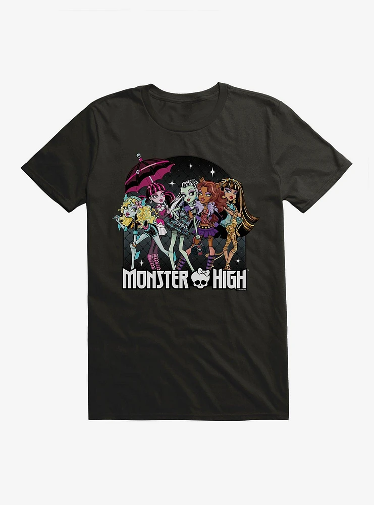 Monster High Night Sky Group T-Shirt