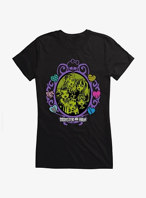 Monster High Mirror Hearts Group Girls T-Shirt