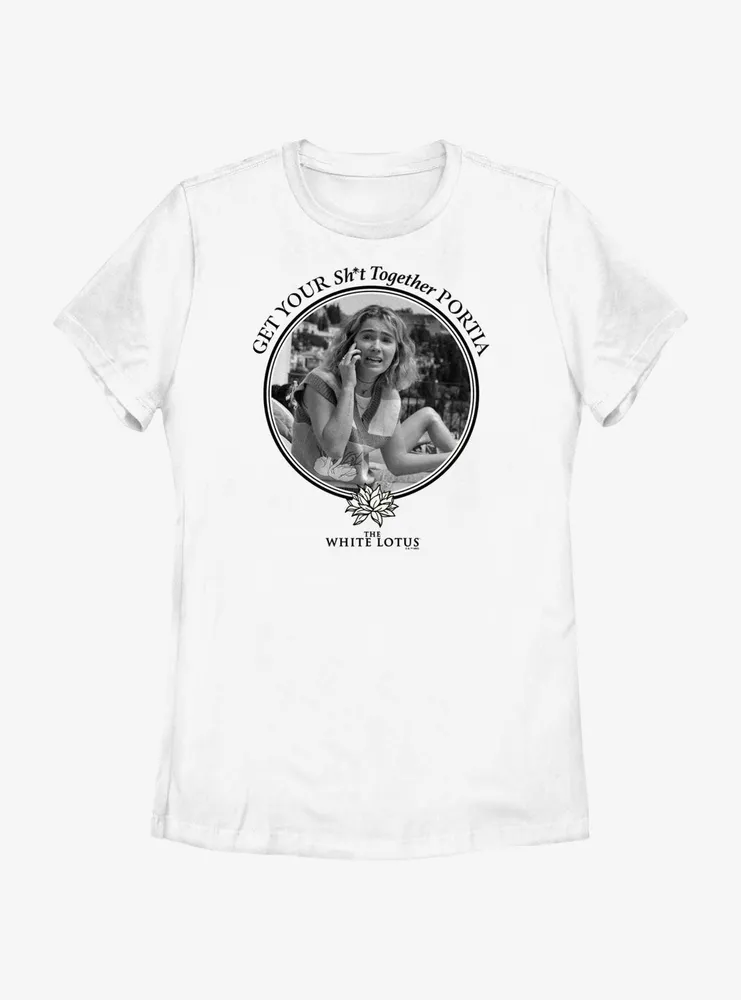 The White Lotus Get It Together Portia Womens T-Shirt