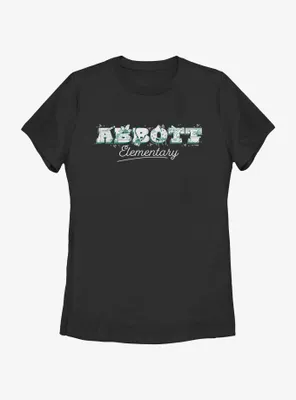 Abbott Elementary Graphic Logo Womens T-Shirt