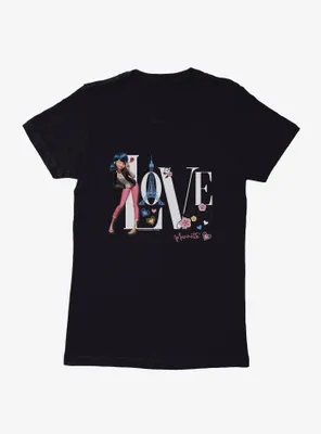 Miraculous Ladybug Marinette Love Paris Womens T-Shirt