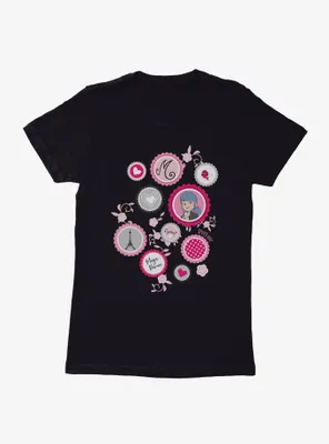 Miraculous Ladybug Marinette Stamps Womens T-Shirt