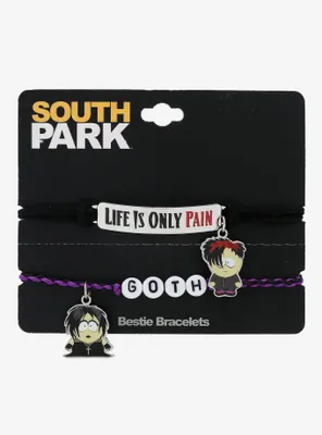 South Park Goth Kids Best Friend Cord Bracelet Set
