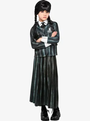 Wednesday Nevermore Academy Black Uniform Youth Costume