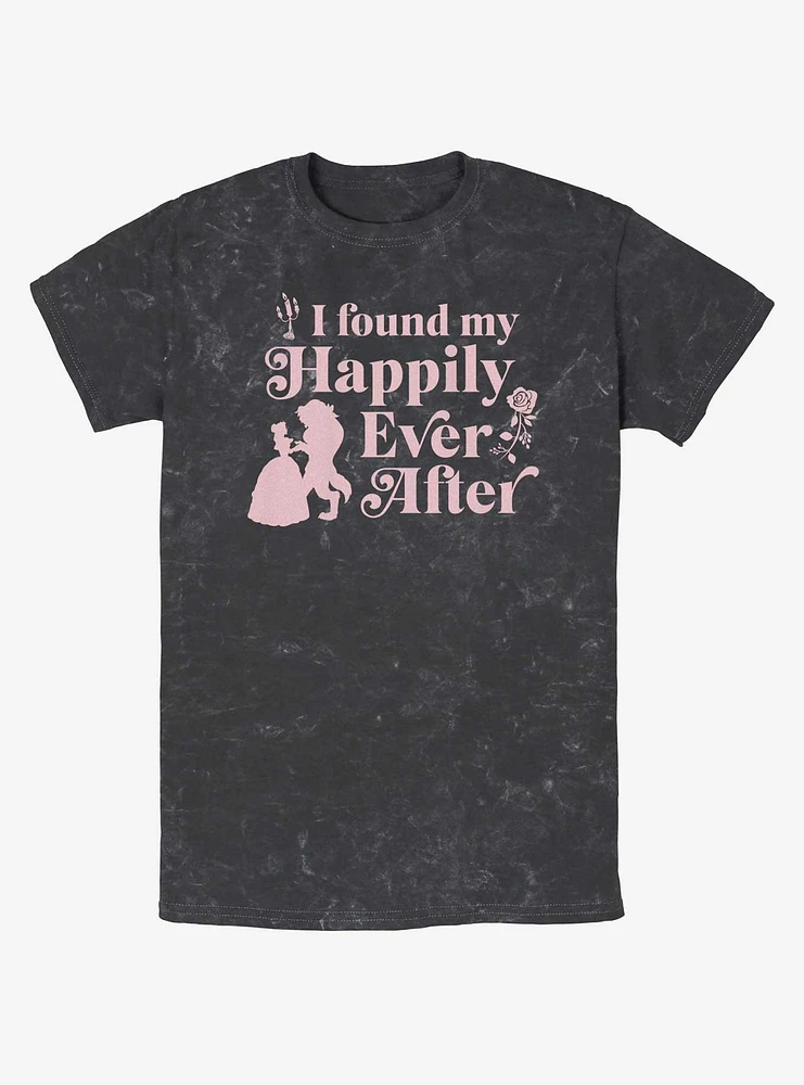 Disney Beauty and the Beast Found My Happily Ever After Mineral Wash T-Shirt